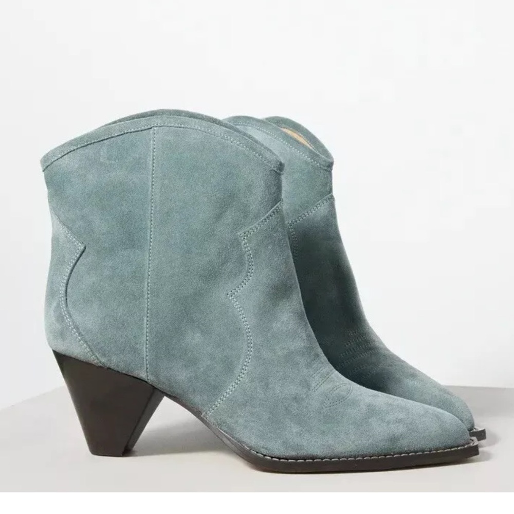 NIB Isabel Marant Darizo Ankle booties in Sea Green size 36